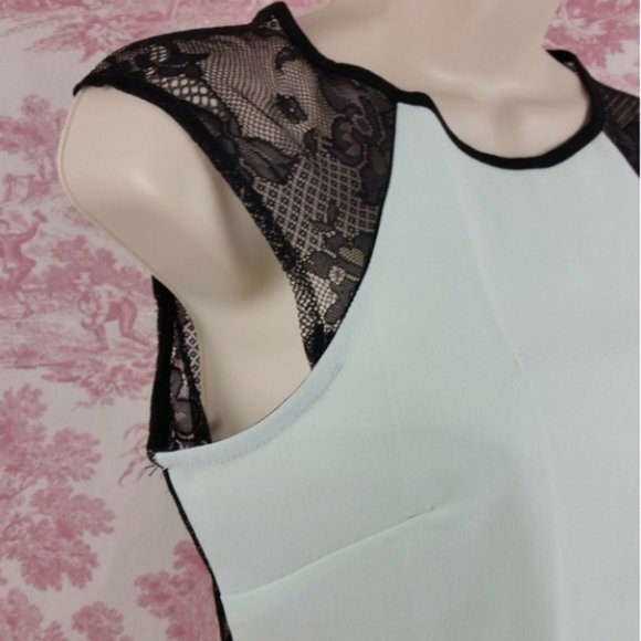 Donated - Ali & Kris Mint green top with lace back - Picture 3 of 9